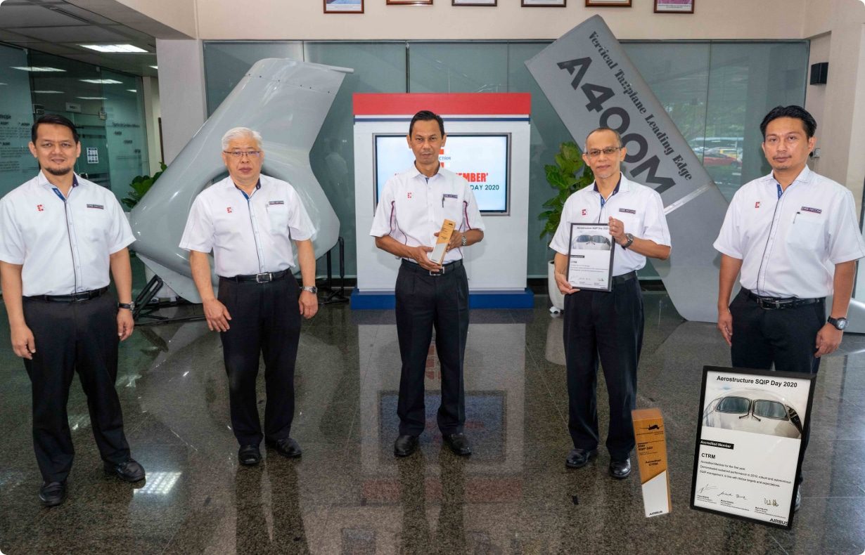 CTRM Airbus SQIP 2020 Award